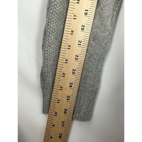 The Cashmere Project Womens Gray Open Front Cardigan Sweater M 100% Cashmere - Picture 6 of 8